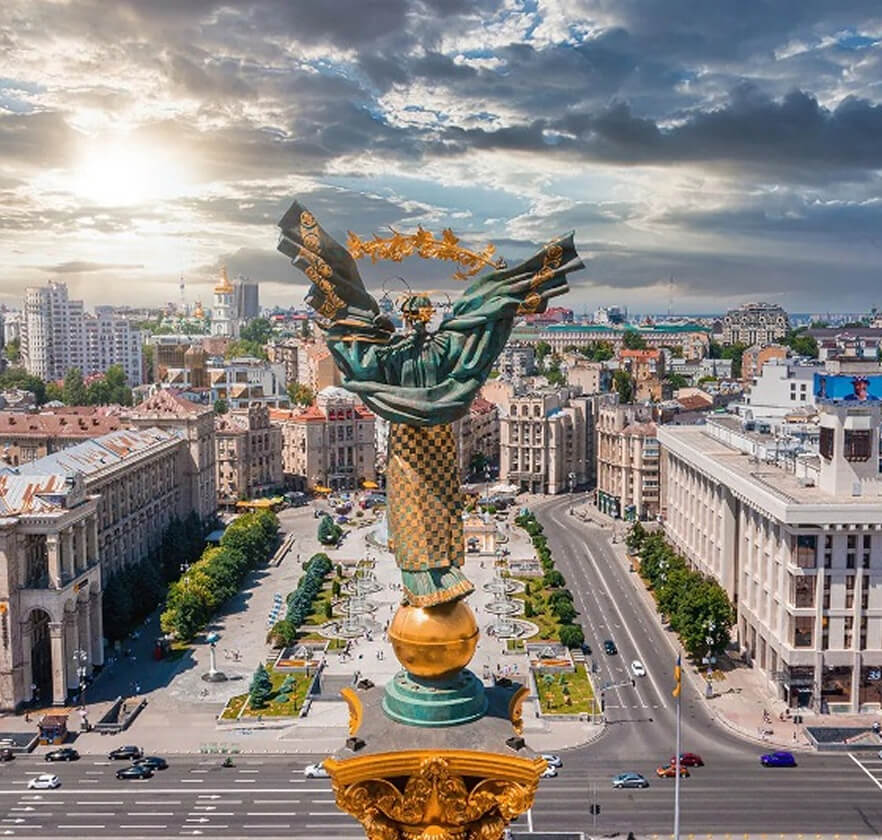 місто київ, майдан нелалежності